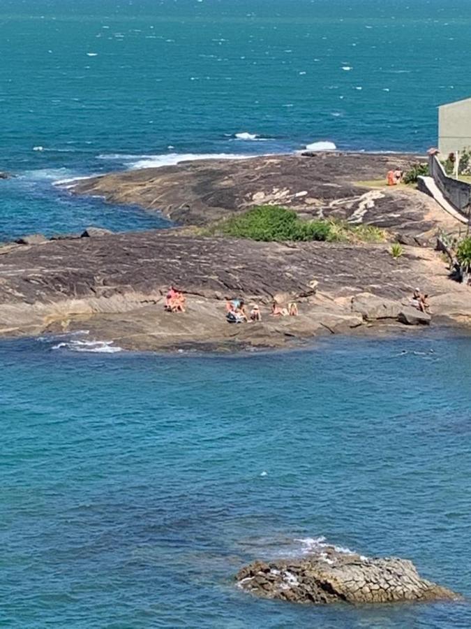 Apartamento Pe Na Areia E Aguas Tranquilas No Centro De Гуарапарі Екстер'єр фото