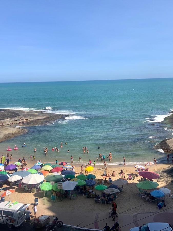 Apartamento Pe Na Areia E Aguas Tranquilas No Centro De Гуарапарі Екстер'єр фото