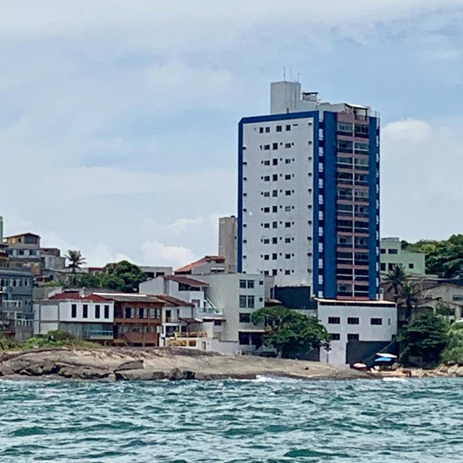 Apartamento Pe Na Areia E Aguas Tranquilas No Centro De Гуарапарі Екстер'єр фото