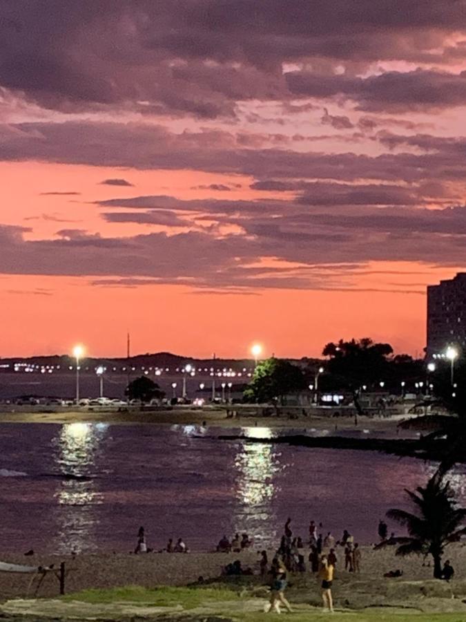 Apartamento Pe Na Areia E Aguas Tranquilas No Centro De Гуарапарі Екстер'єр фото